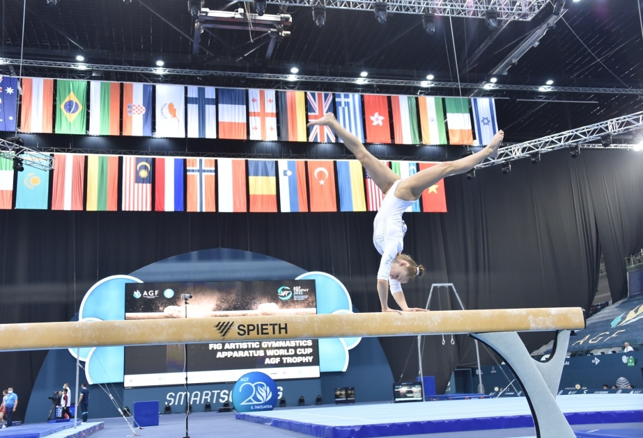 Bakıda kişi və qadın idman gimnastikası üzrə dünya kuboku yarışları sona yaxınlaşır