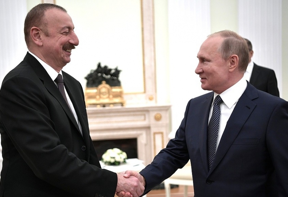 Prezident İlham Əliyev: Ötən 30 ildə Azərbaycan-Rusiya münasibətləri strateji tərəfdaşlıq ruhunda uğurla inkişaf edib və möhkəmlənib