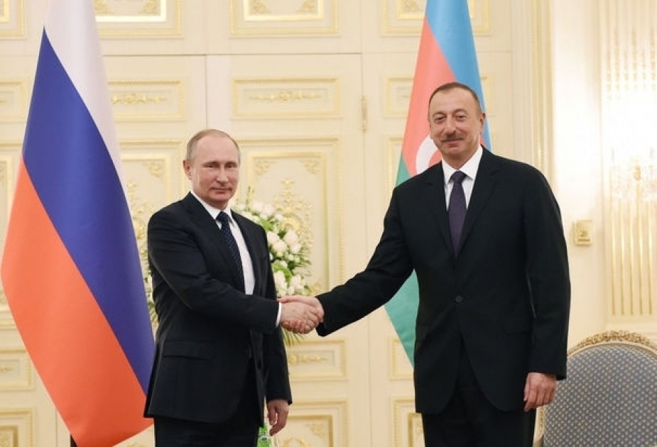 Russian President Vladimir Putin: The constructive political dialogue and fruitful cooperation between Russia and Azerbaijan are expanding