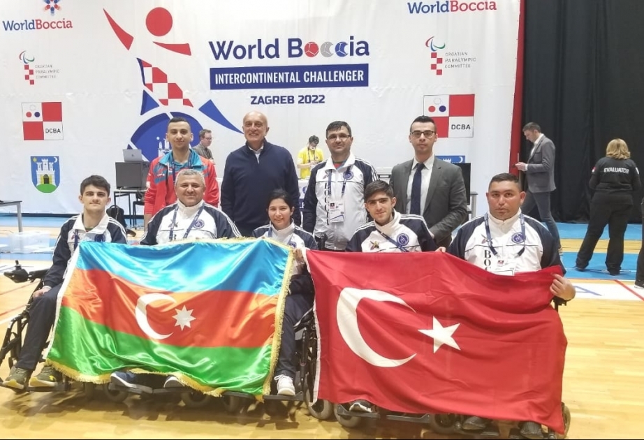 Azərbaycanın Xorvatiyadakı səfiri boccia idman növü üzrə millimizin üzvləri ilə görüşüb