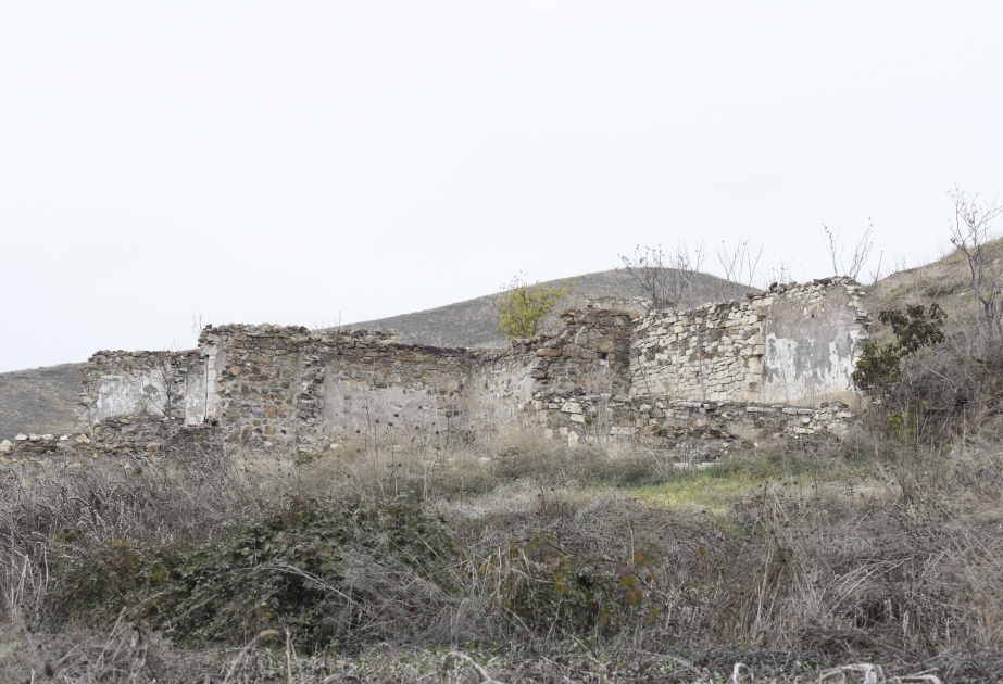 Le village de Mollaveli de la région de Fuzouli