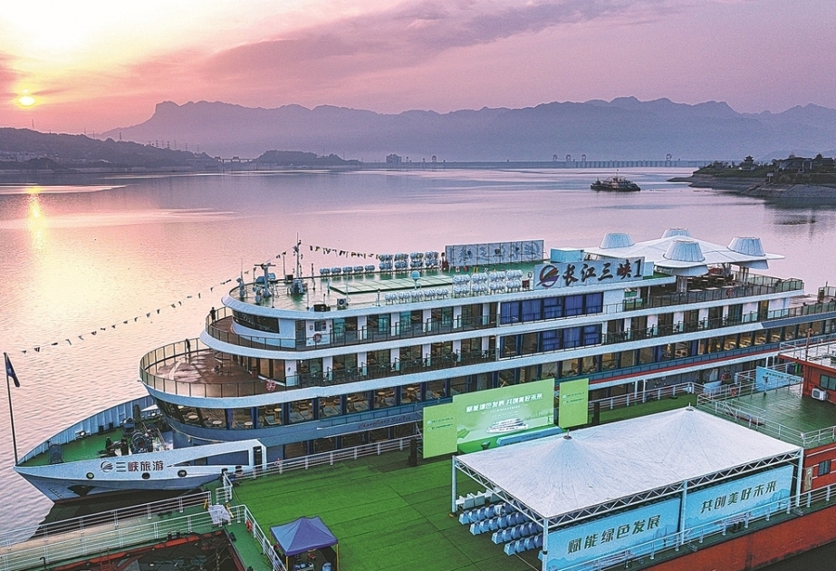 World’s largest electric cruise ship sets sail in China