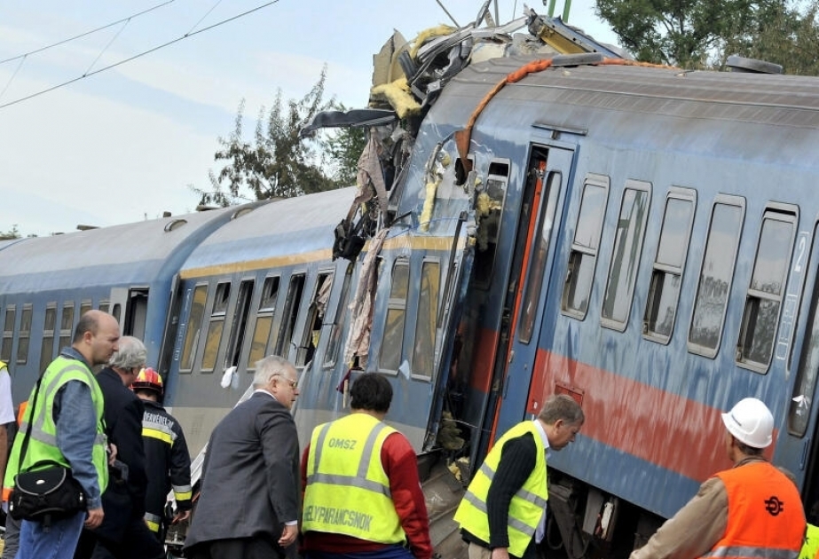Several killed as truck collides with train in Hungary