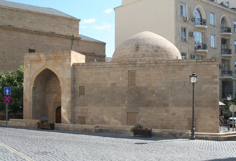 Seyid Yahya Murtuza Mosque, Azerbaijan's national monument of state importance, located in Icharishahar