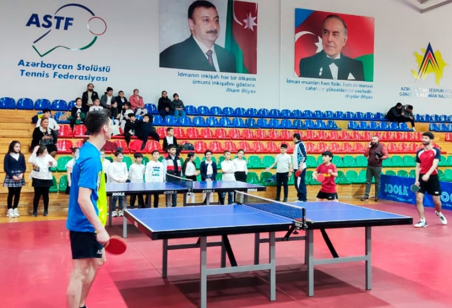 Ümumi təhsil müəssisələrində Beynəlxalq Stolüstü Tennis Günü qeyd edilib