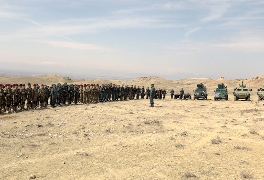 Tactical exercises held in Nakhchivan garrison troops
