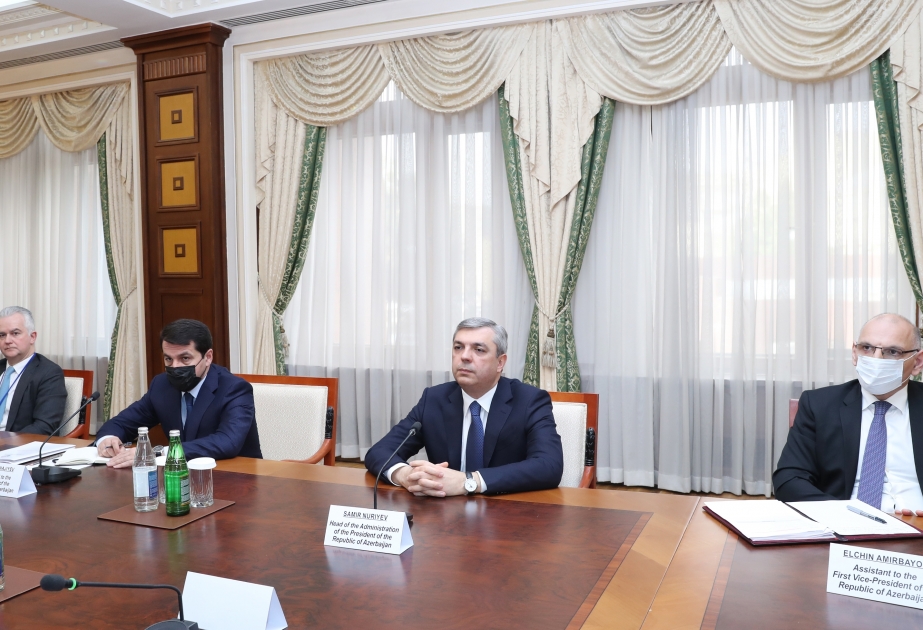 Əlaqələndirmə Qərargahında Fransa Şirkətlər Hərəkatı – “MEDEF International” və Fransanın aparıcı şirkətlərinin nümayəndələri ilə görüş keçirilib VİDEO