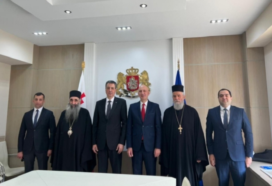 Обсуждены перспективы сотрудничества между религиозными структурами Азербайджана и Грузии