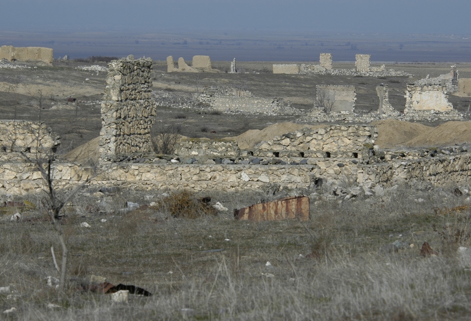 Le village de Baghbanlar de la région d’Aghdam
