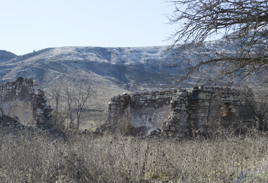 Dorf Isagli in der Region Jabrayil