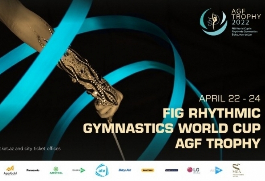 100 Turnerinnen aus 32 Ländern werden am Weltcup in rhythmischer Gymnastik in Baku teilnehmen