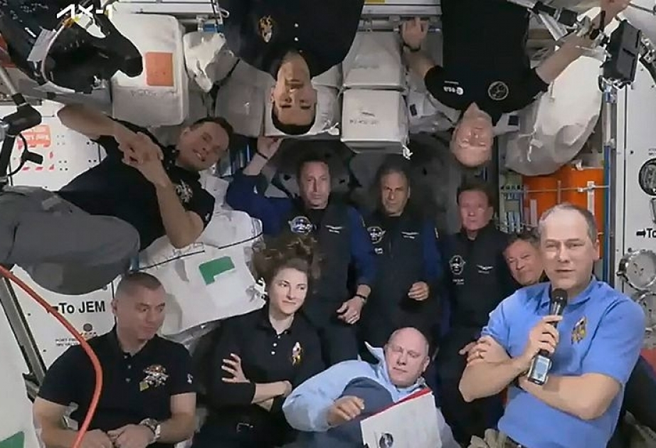 Weltraumtouristen erreichen Internationale Raumstation ISS