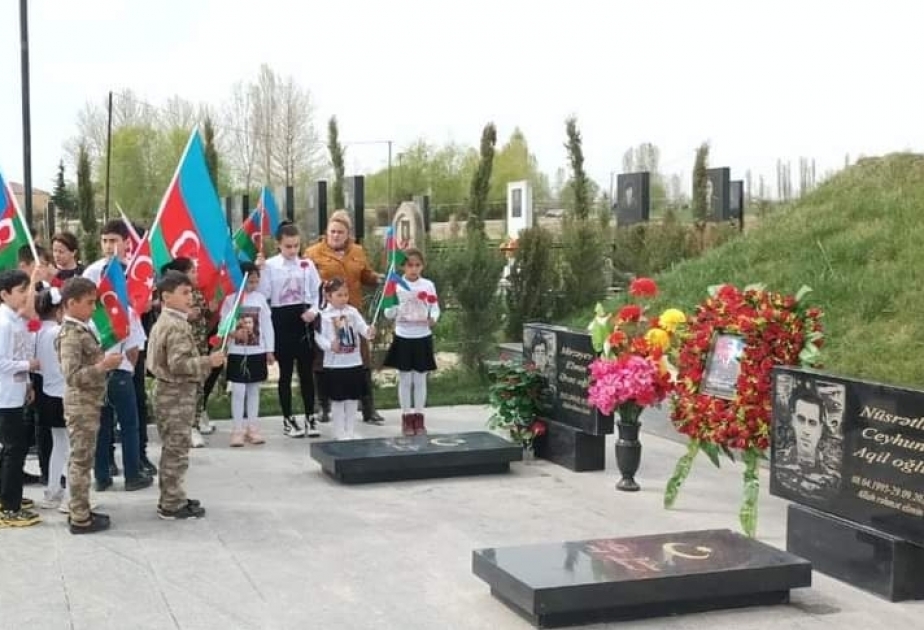 Почтена память шехида Отечественной войны Джейхуна Нусретли