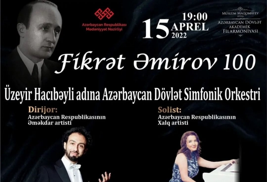 Azerbaijan State Academic Philharmonic Hall to mark centenary of prominent composer Fikrat Amirov