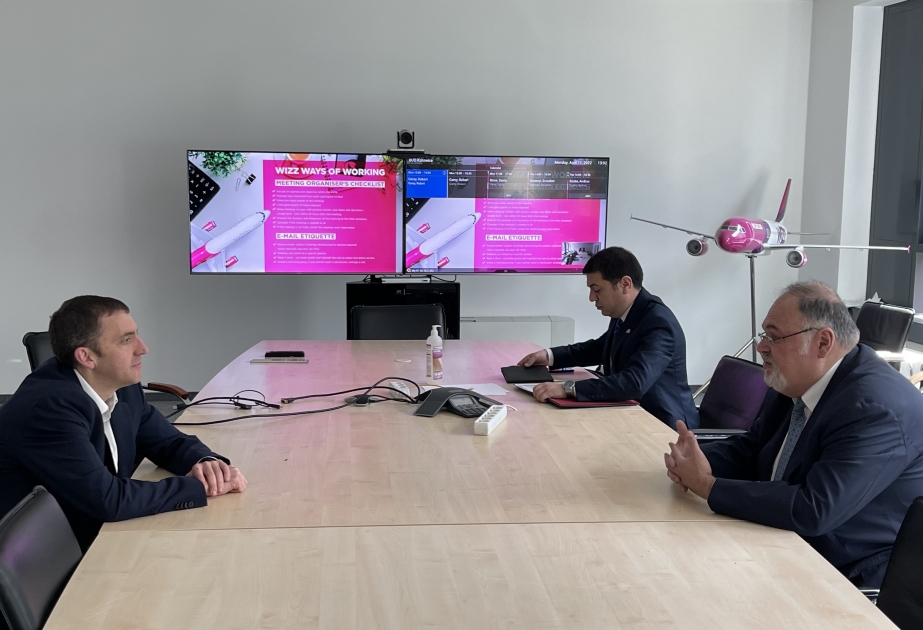 شركة الطيران Wizz Air حريصة على التعاون في تحويل باكو الى محور للنقل