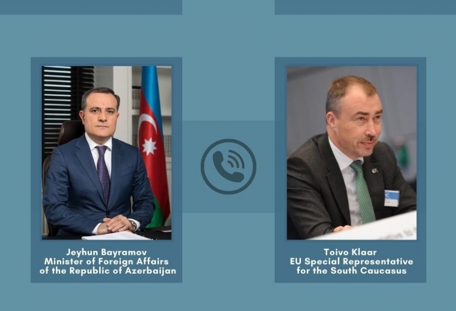 Состоялся телефонный разговор между министром иностранных дел Азербайджана и спецпредставителем ЕС по Южному Кавказу