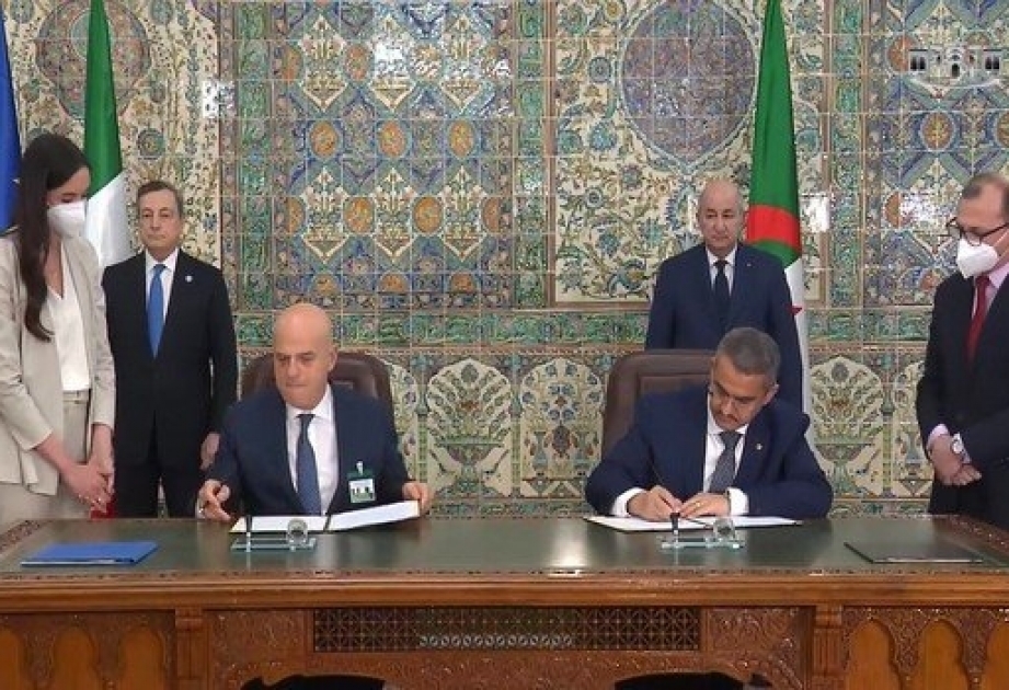 إيطاليا تتفق مع الجزائر في زيادة كميات الغاز المستوردة