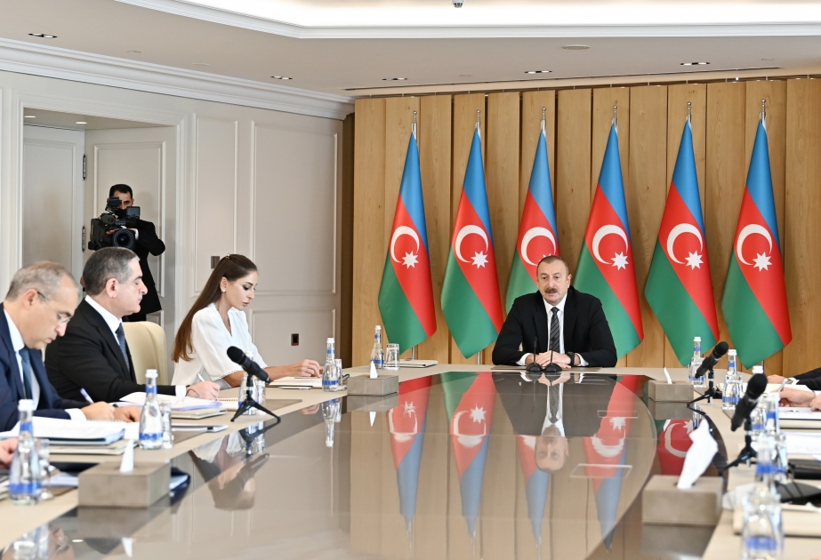 Prezident İlham Əliyev: Dünyanın aparıcı beynəlxalq təşkilatları yeni reallıqları qəbul etmişlər