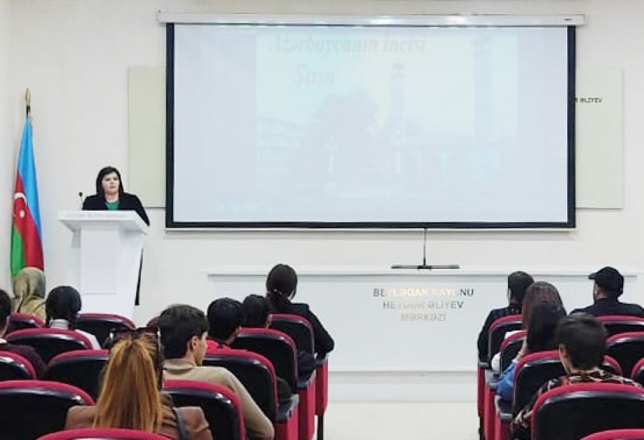 Beyləqanda “Heydər Əliyevin Şuşaya zəngin tarixi abidə kimi qayğısı” mövzusunda elmi-praktik konfrans keçirilib