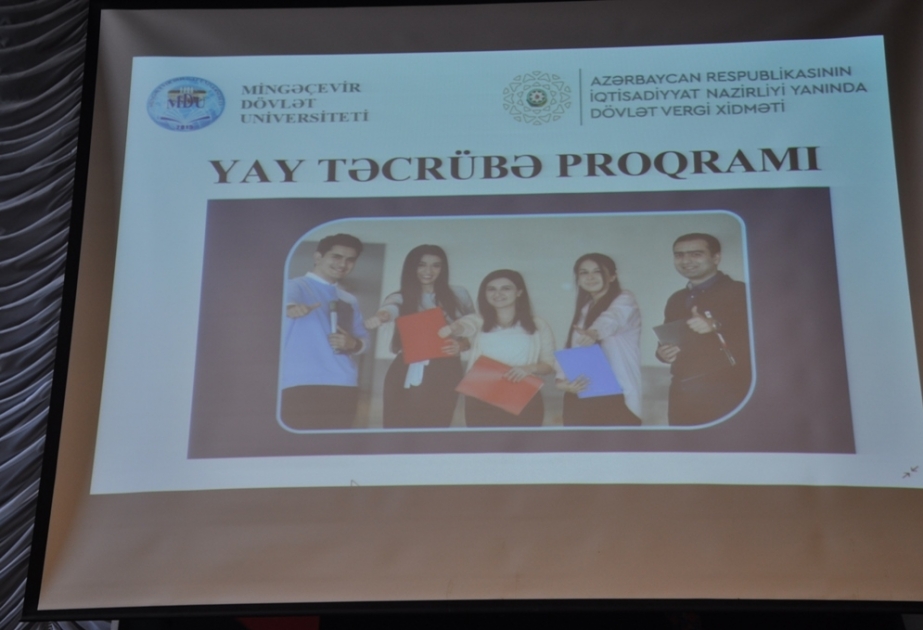 Mingəçevir Dövlət Universiteti Dövlət Vergi Xidmətinin Yay Təcrübə Proqramında təmsil olunacaq