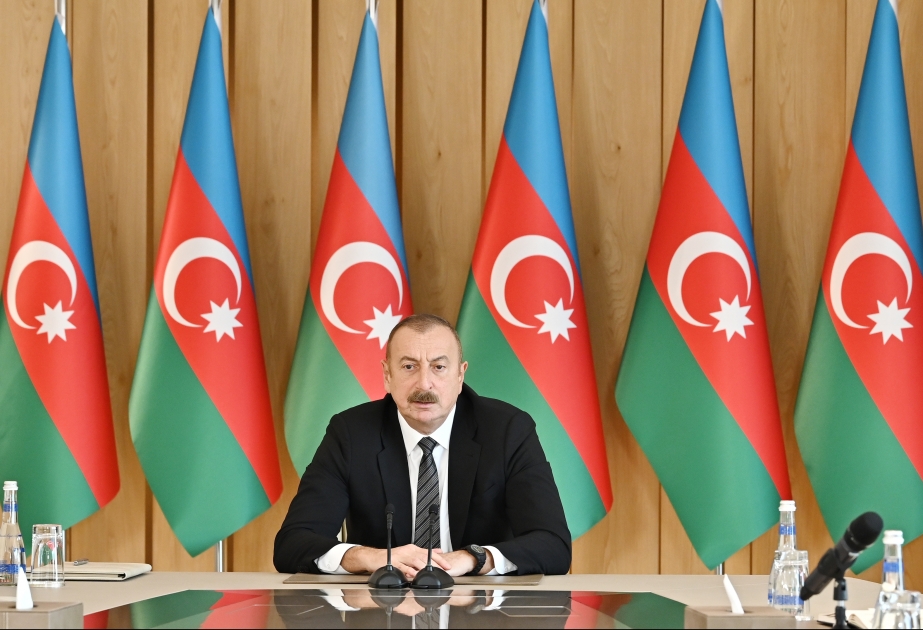 Prezident İlham Əliyev: Oxçuçay çayının fəlakəti indi dünyanın gözü qabağındadır