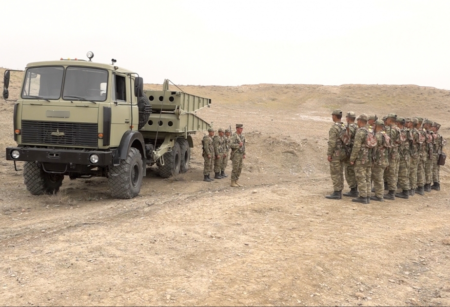 Exercises held as part of subunits in formations and units of Combined Arms Army