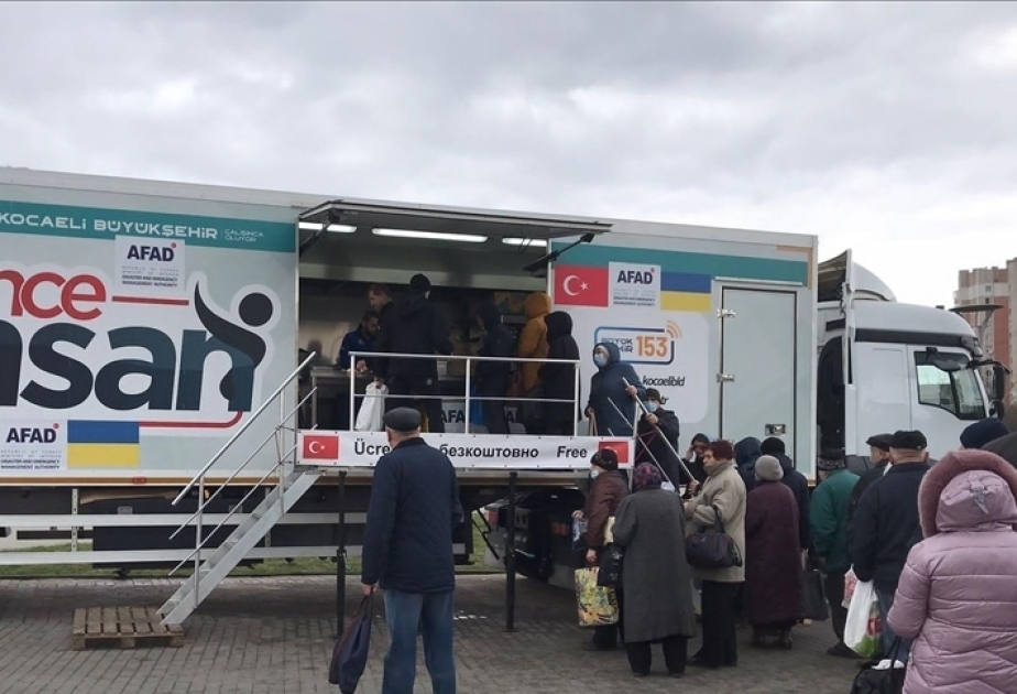 Turkiye sends 67 trucks of humanitarian aid to Ukraine since war began