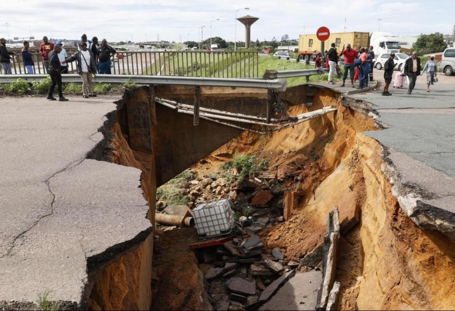 Unwetterkatastrophe in Südafrika
