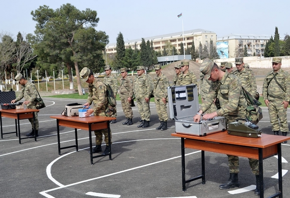 Defense Ministry: Competition for Best Radiological, Chemical and Biological Defense Team title held