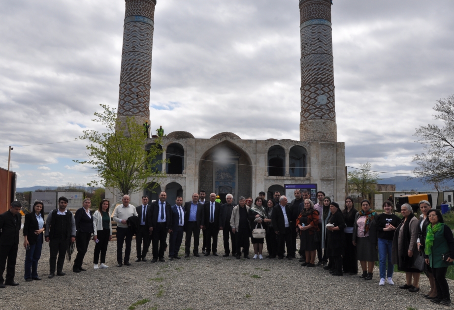 Mingəçevir Dövlət Universitetinin kollektivi Ağdamı ziyarət edib