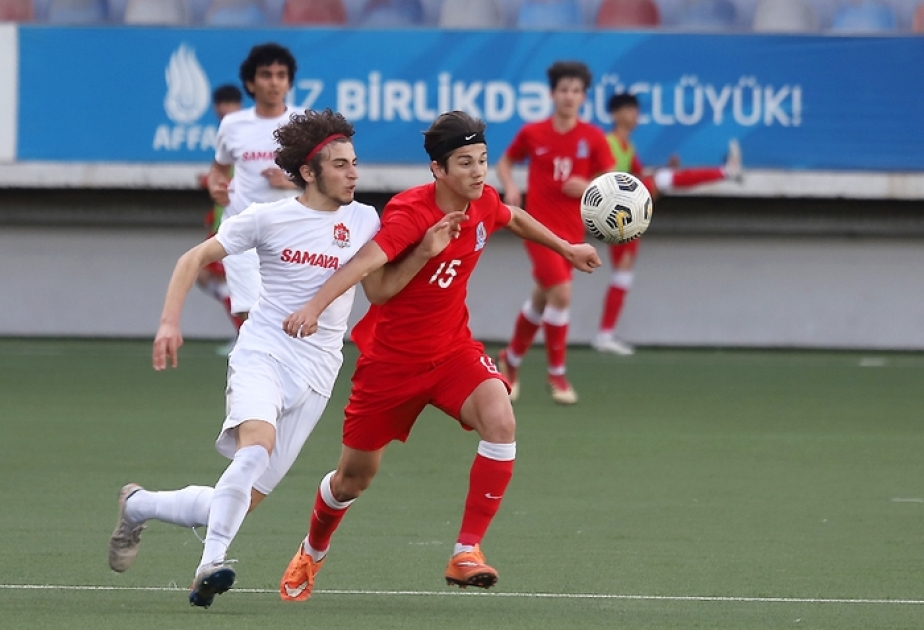 Azərbaycanın U-17 komandası yoxlama oyununda qalib gəlib