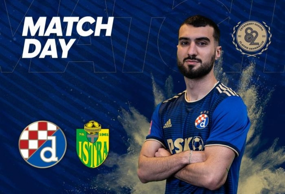 “Dinamo” klubunun “İstra” ilə oyun üçün hazırladığı posterdə Mahir Emrelinin şəkli yer alıb