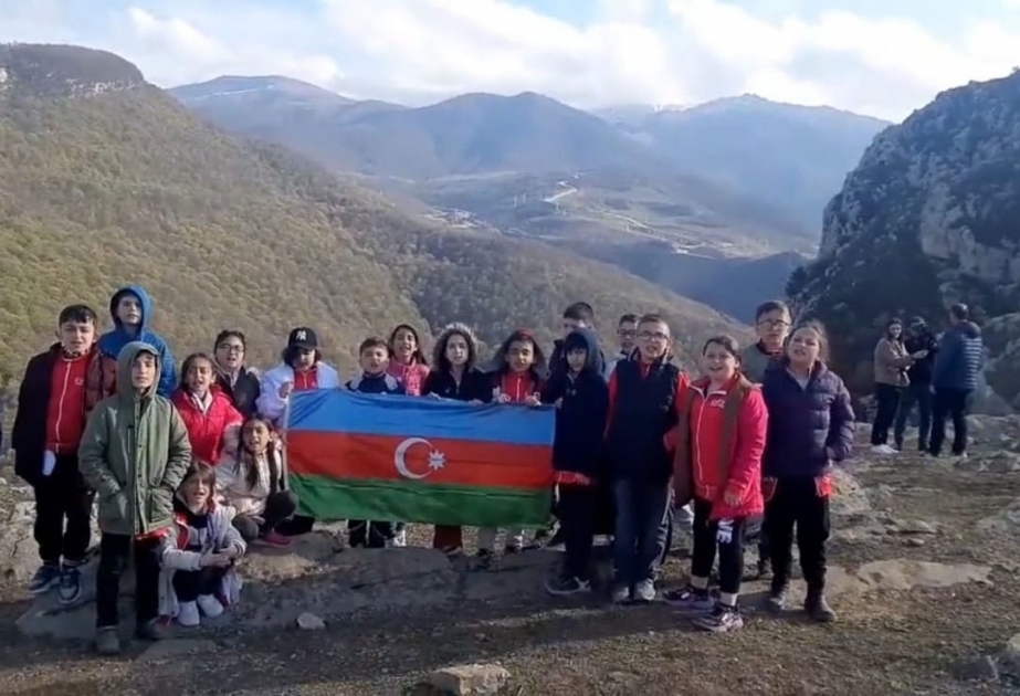 Escolares de la ciudad turca de Kastamonu visitaron Shusha