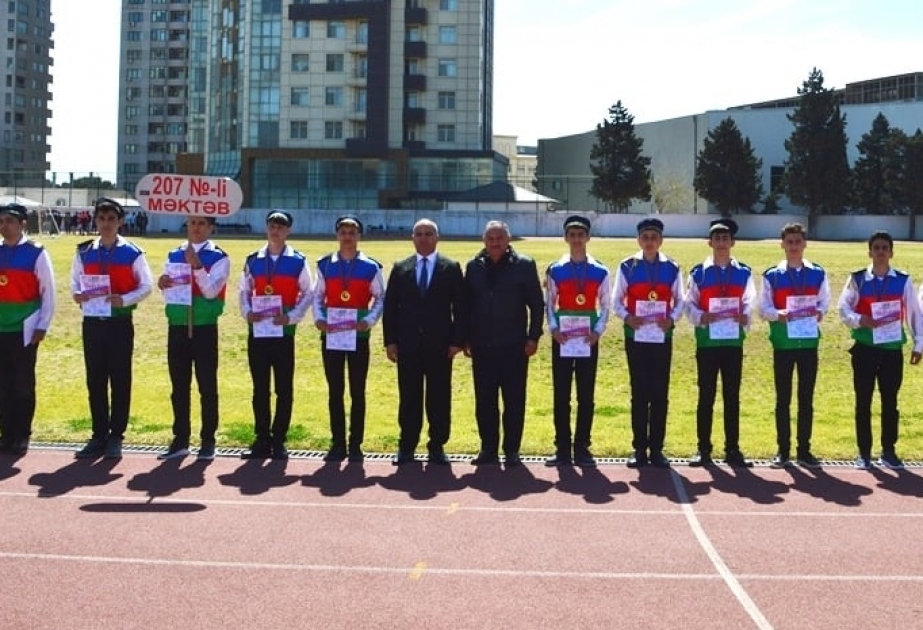 “Şahin” hərbi-idman oyununun Nərimanov rayon birinciliyi keçirilib
