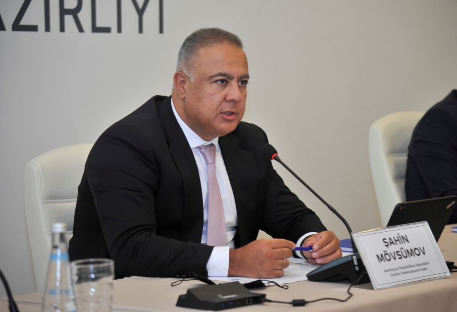 Şahin Mövsümov: Əsas məqsədlərdən biri idmançılarımızın olimpiadaya lisenziya qazanmalarıdır