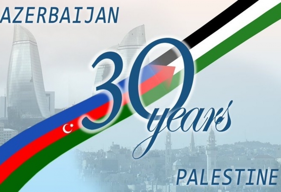 30. Jahrestag der Aufnahme diplomatischer Beziehungen zwischen Aserbaidschan und Palästina