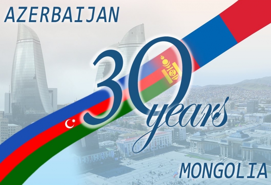 Azərbaycan və Monqolustan arasında diplomatik əlaqələrin qurulmasından 30 il ötür