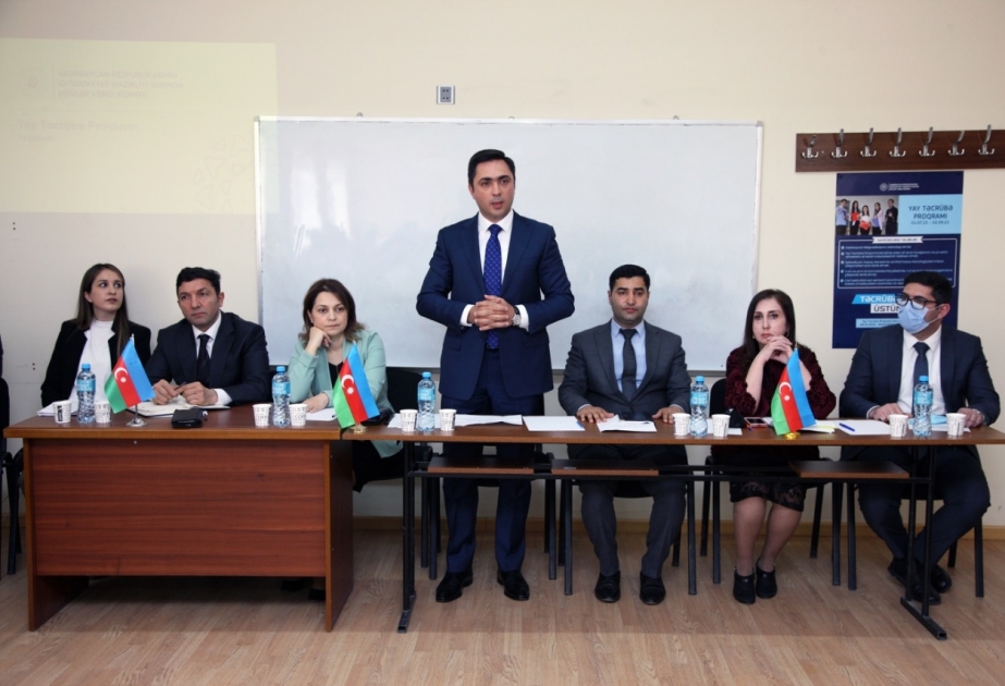 Regionlarda yerləşən ali təhsil müəssisələrində məlumatlandırıcı görüşlər keçirilib