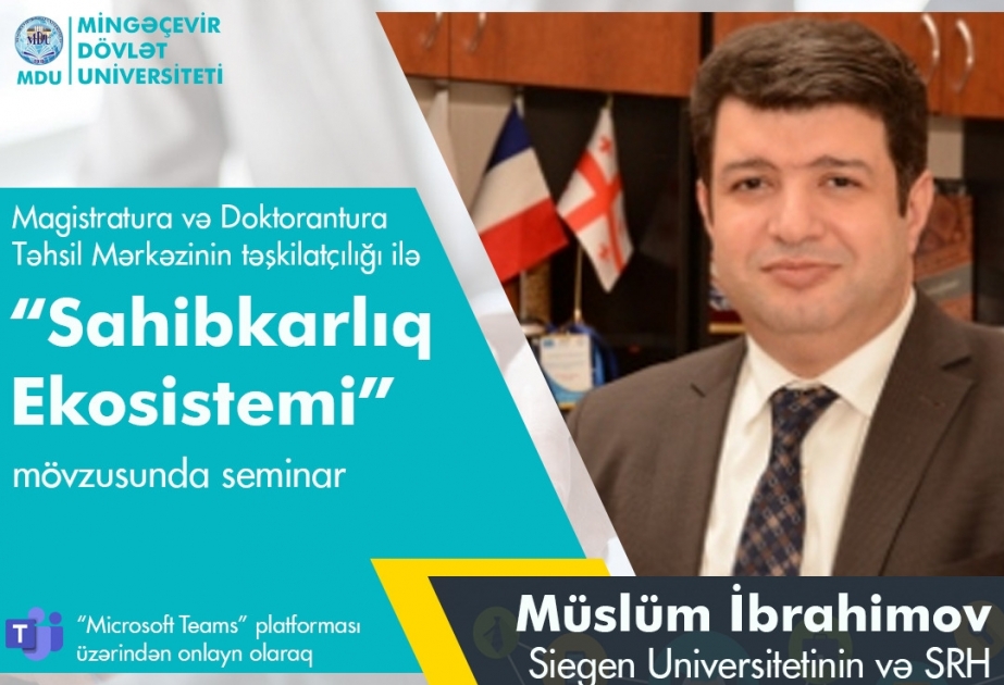 MDU-da “Sahibkarlıq ekosistemi” mövzusunda seminar keçirilib