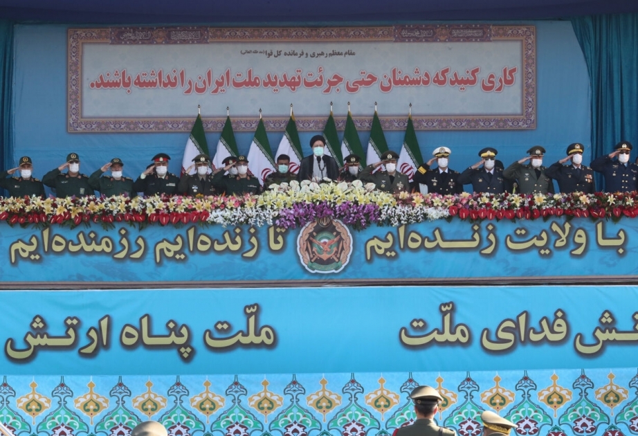 Militärparade im Iran