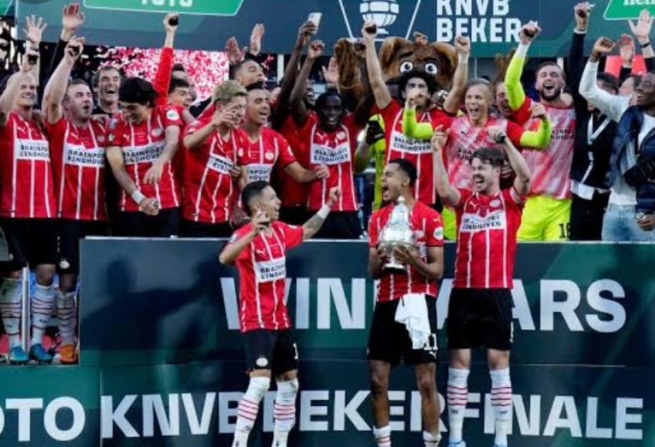PSV klubu 10-cu dəfə Niderland kuboku yarışının qalibi olub