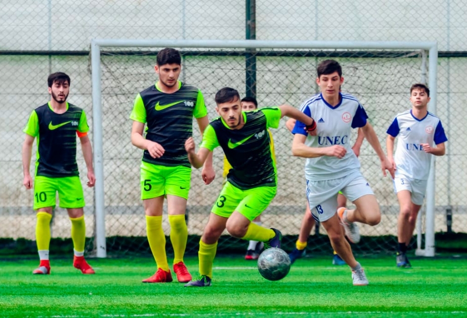 Ali təhsil müəssisələrinin tələbələri arasında minifutbol üzrə çempionat keçirilir