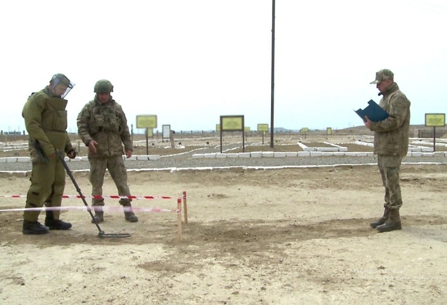 Tactical-special training sessions held with Engineer-sapper units