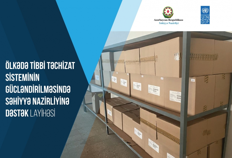 Ölkədə tibbi təchizatın gücləndirilməsi davam edir