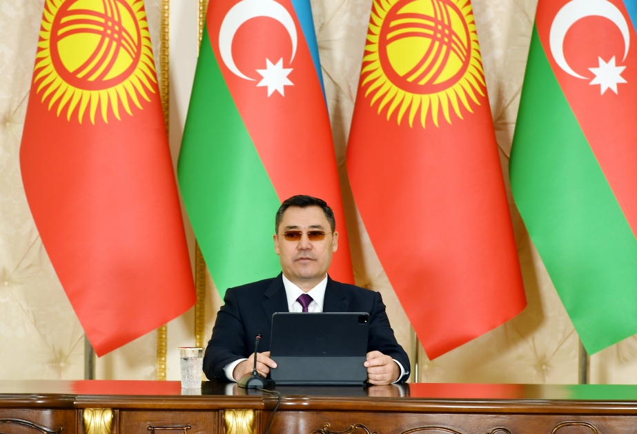 Prezident Sadır Japarov Azərbaycanın biznes dairələrini Qırğızıstanın investisiya imkanlarını öyrənməyə dəvət edib