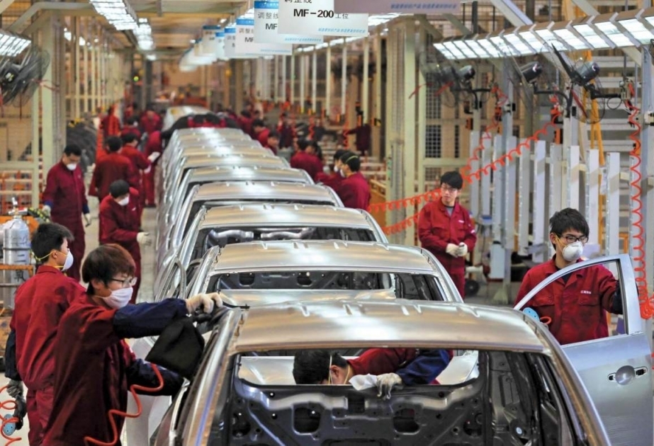 Carmakers restart production lines in China