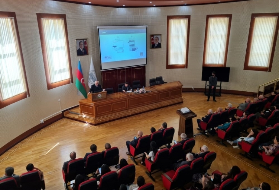 В БГУ состоялась встреча с академиком Вагифом Фарзалиевым