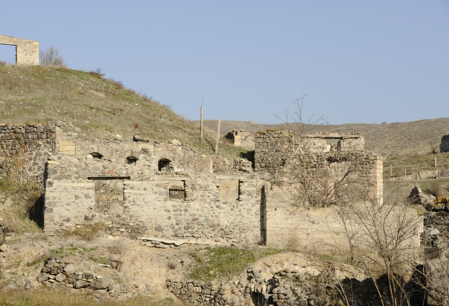 Dorf Babayli in der Region Zangilan