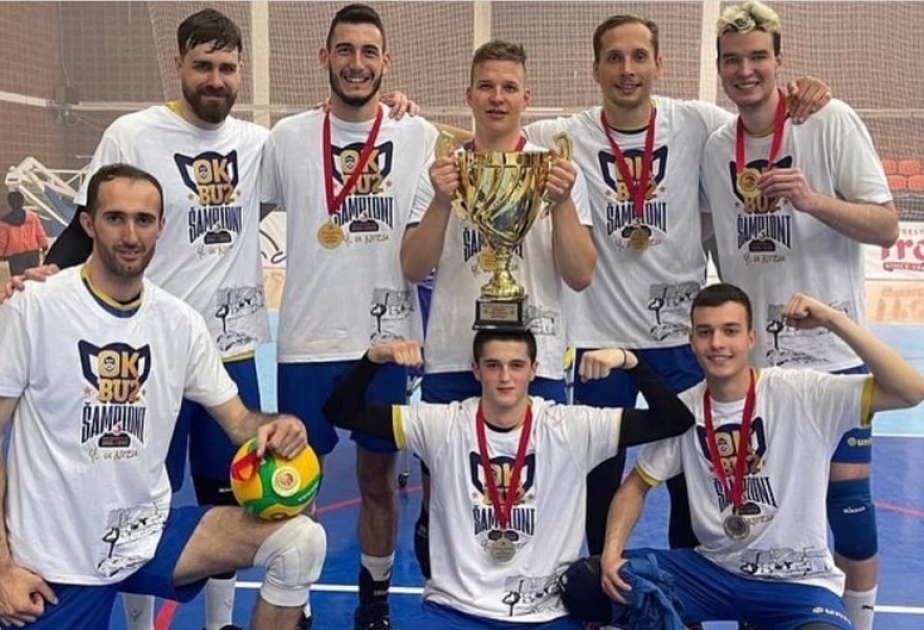 Azərbaycan voleybolçusu Monteneqro liqasının qalibi olub
