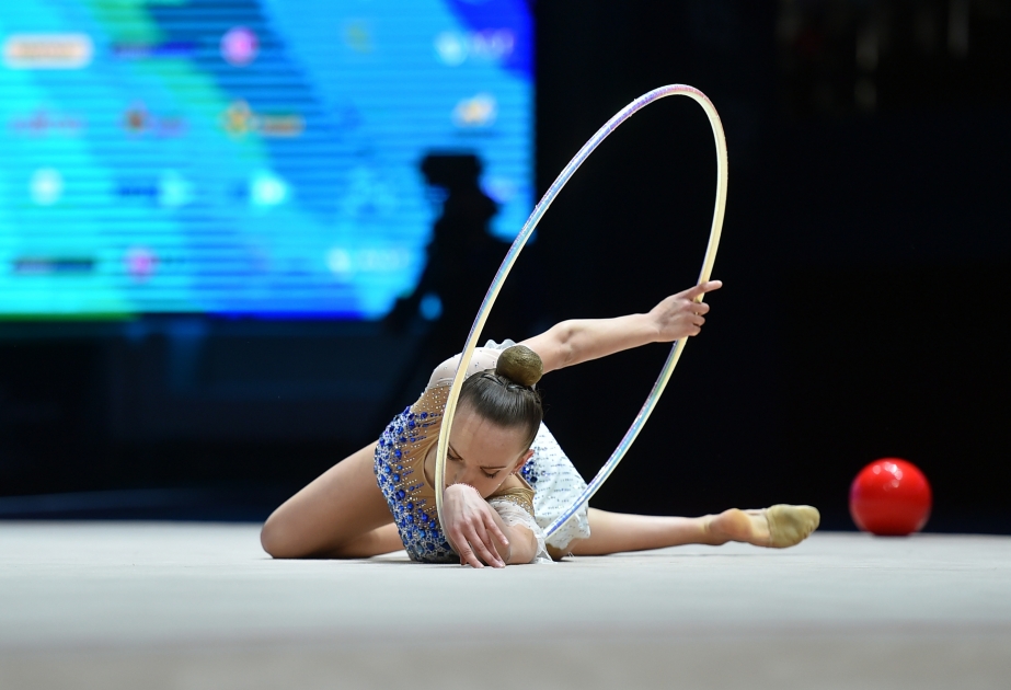 Bakıda bədii gimnastika üzrə dünya kuboku yarışları davam edir